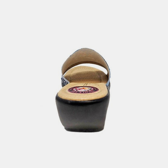 Nicole Lee USA Rhinestone Decor Wedge Slipper -All Emotion- - Picture 2 of 5